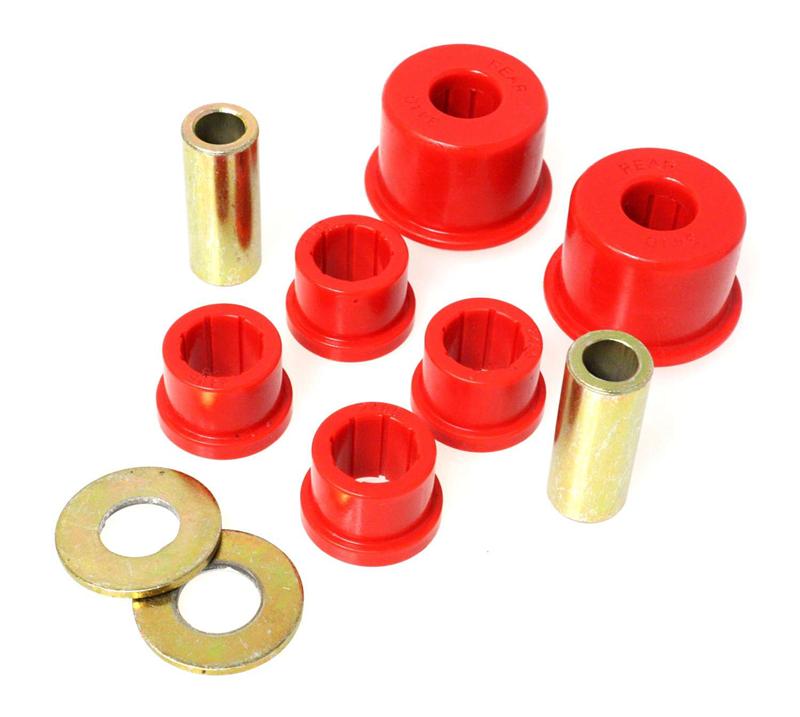 Nissan Sentra Control Arm Bushing Set - Front - Energy Suspension - Performance Polyurethane - Red - `00-`03